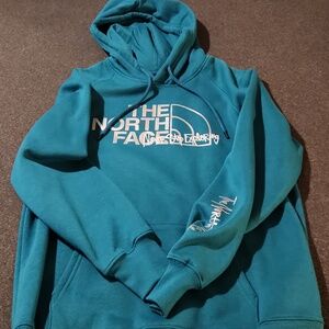 The North Face Teal Hoodie
